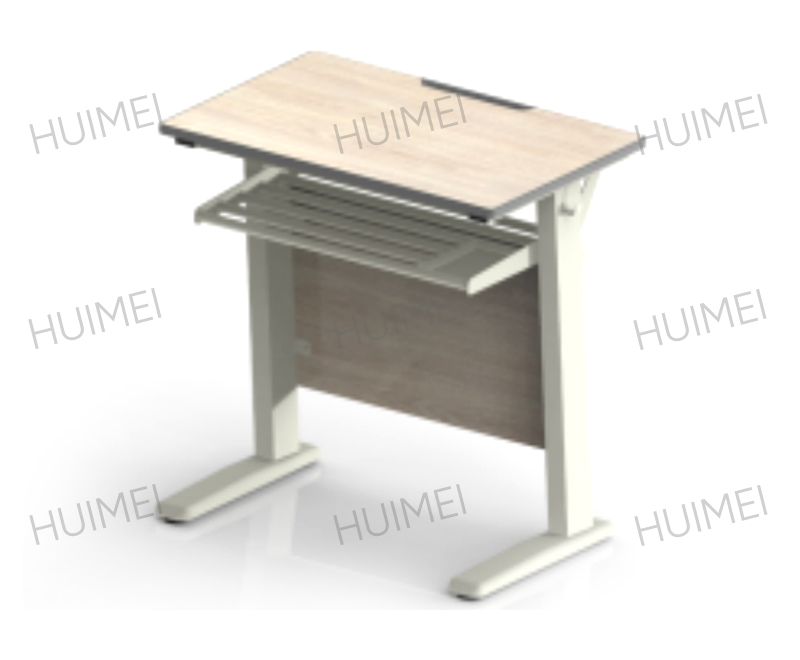 Bureau de classe pour étudiant unique SSGY-006 avec support de rangement